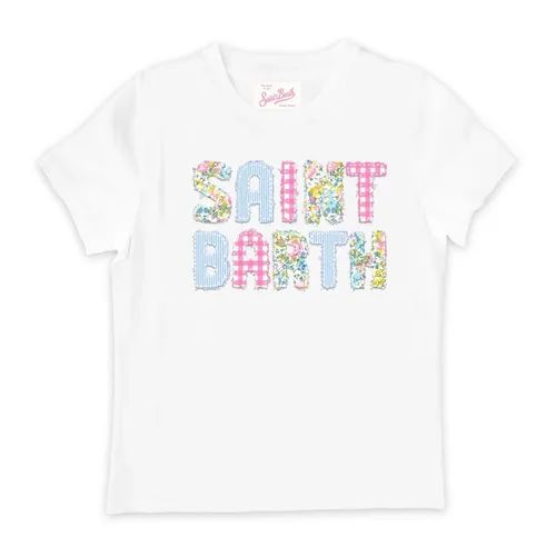 Script Print T-shirt - MC2 Saint Barth - Modalova