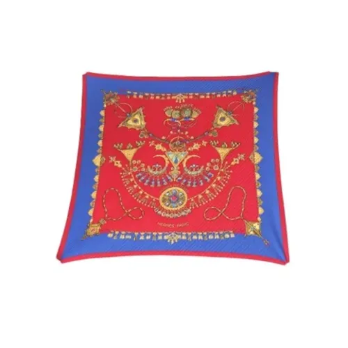 Pre-owned Silk scarves - Hermès Vintage - Modalova