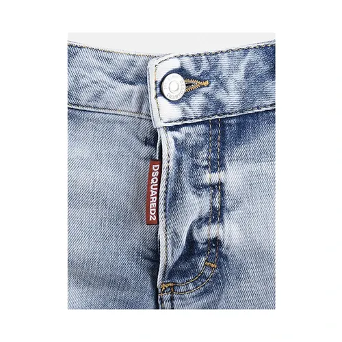 Bermuda Denim Shorts - Dsquared2 - Modalova