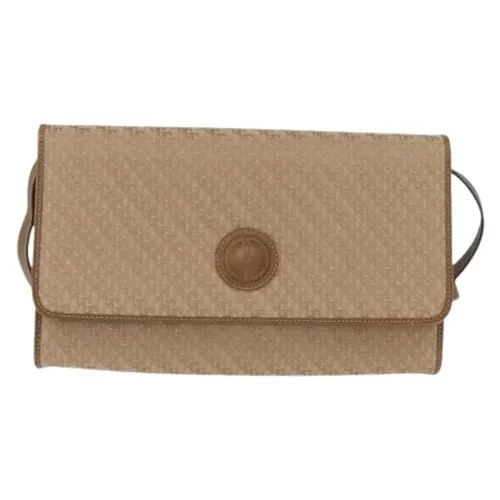 Pre-owned Vintage Canvas Shoulder Bag - Gucci Vintage - Modalova