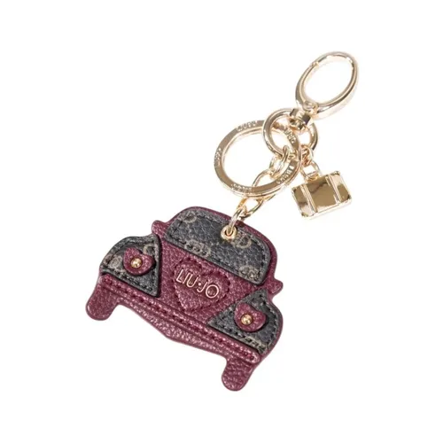 Purple Polyurethane Key-ring - Liu Jo - Modalova