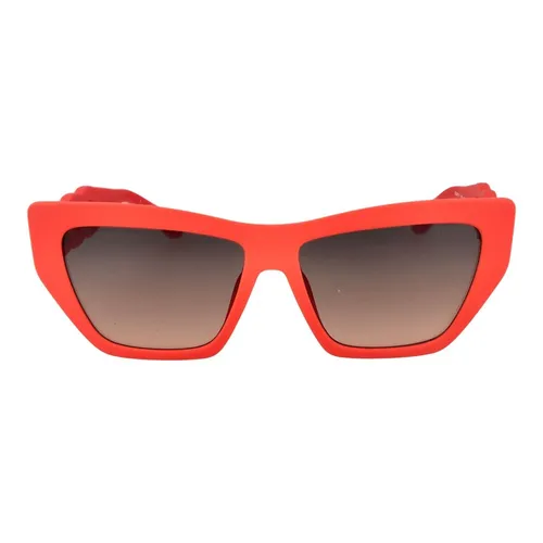 Red Cat Eye Sunglasses - Guess - Modalova