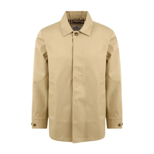 Beige Coats for Men - Aquascutum - Modalova