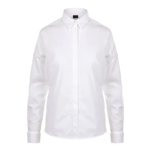 Stretch Poplin Shirt - Fay - Modalova