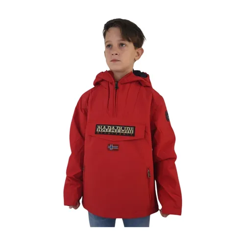 Padded Nylon Hooded Jacket - Napapijri - Modalova