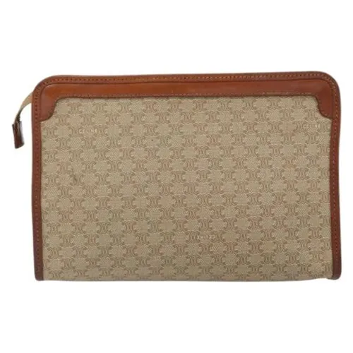 Pre-owned Vintage Canvas Clutch - Celine Vintage - Modalova