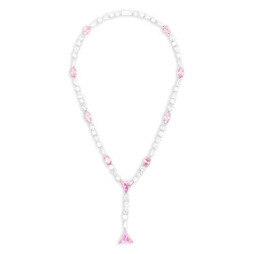 Crystal Triangle Pendant Necklace - Darkai - Modalova