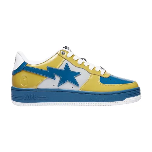 Nostalgic Blue Yellow Sneaker - A Bathing APE - Modalova