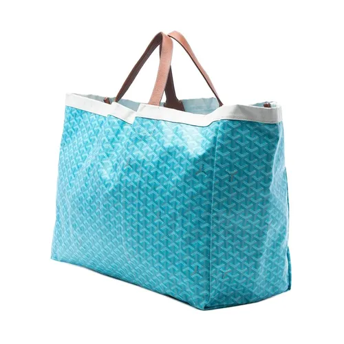 Pre-owned Patterned Coated Canvas Tote Bag - Goyard Vintage - Modalova