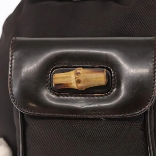 Pre-owned Nylon Backpack - Gucci Vintage - Modalova