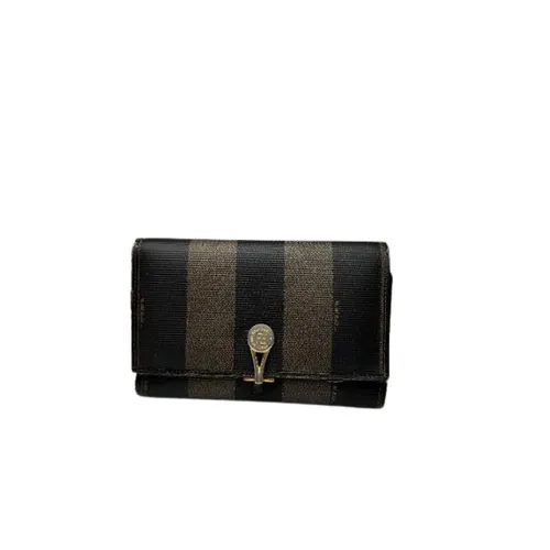 Pre-owned Leather Wallet - Fendi Vintage - Modalova