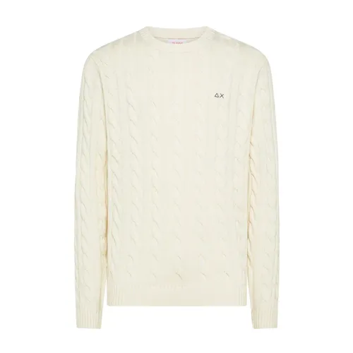 Cable Knit Sweater - Sun68 - Modalova