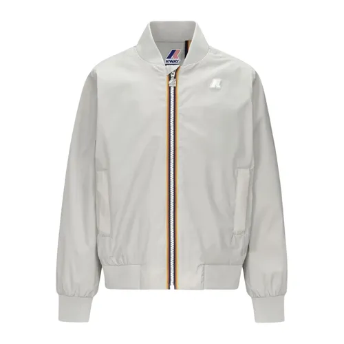 Stretch Nylon Fullzip Coat - K-Way - Modalova