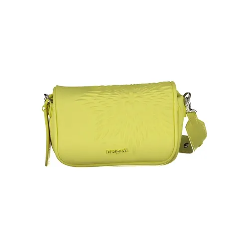 Yellow Handbag with Adjustable Shoulder Strap - Desigual - Modalova