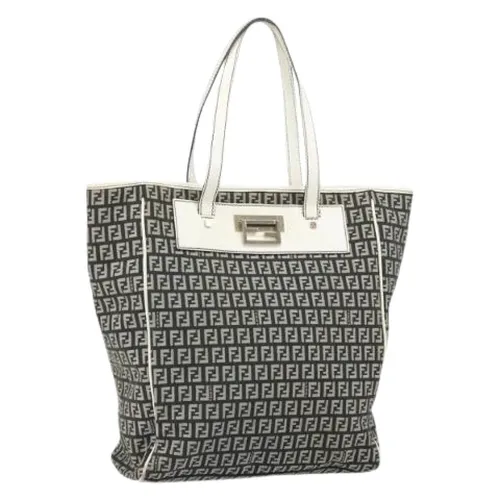 Pre-owned Canvas Tote Bag - Fendi Vintage - Modalova