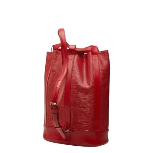 Pre-owned Vintage Leather Backpack - Louis Vuitton Vintage - Modalova