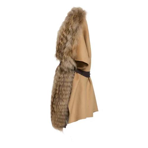 Faux Fur Cape - P.a.r.o.s.h. - Modalova