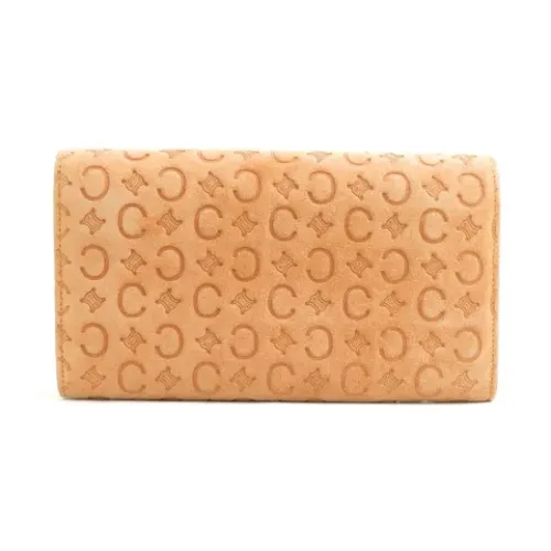 Pre-owned Suede Wallet - Celine Vintage - Modalova