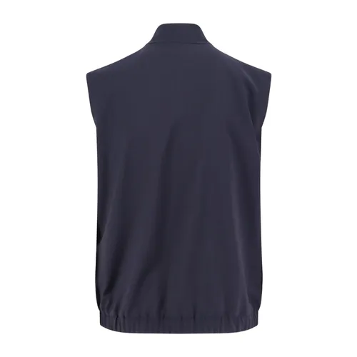 Zip Closure Elasticized Bottom Vest - Dolce & Gabbana - Modalova