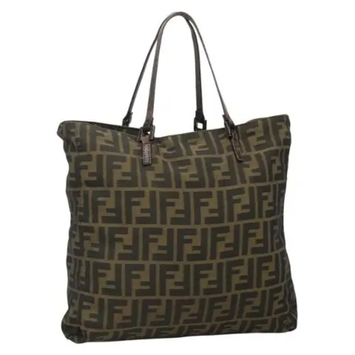 Pre-owned Canvas Tote Bag - Fendi Vintage - Modalova
