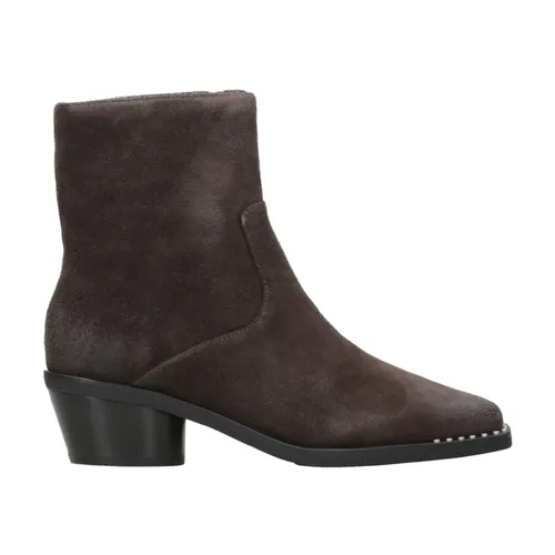 Hasley Western Studded Bootie - ASH - Modalova