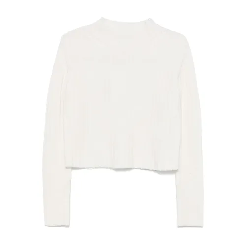 Ribbed Knit Mock Neck Sweater - Max Mara - Modalova