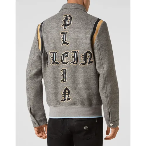 Wool Bomber Gothic Plein - Philipp Plein - Modalova