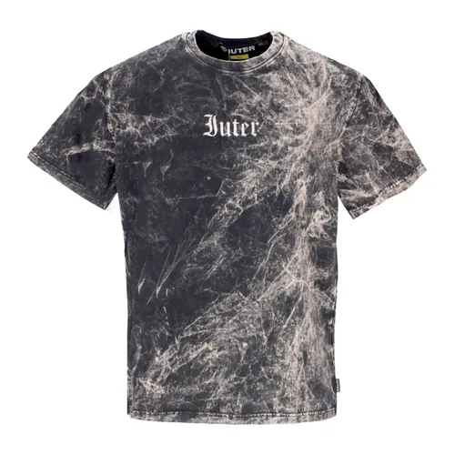 Black Tie-Dye Still Here Tee - Iuter - Modalova