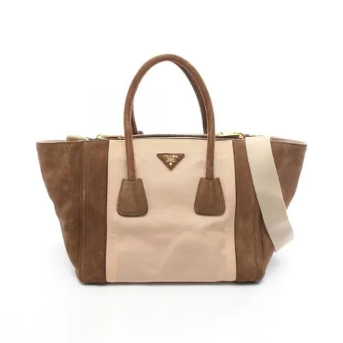 Pre-owned Vintage Canvas Tote Bag - Prada Vintage - Modalova