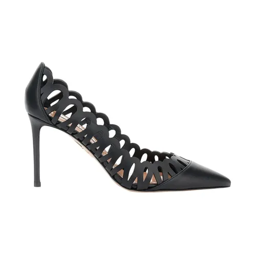 Peep Pump 85 - Aquazzura - Modalova