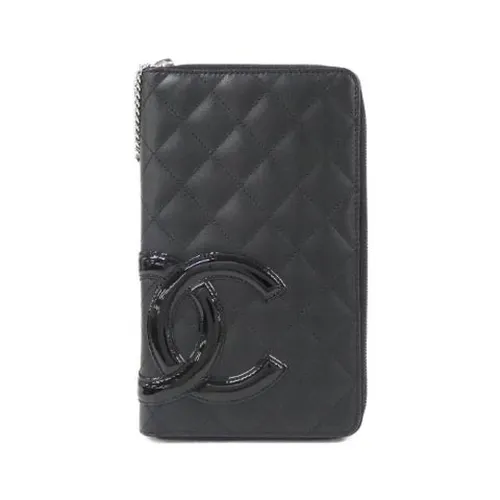 Pre-owned Leather Wallet - Chanel Vintage - Modalova