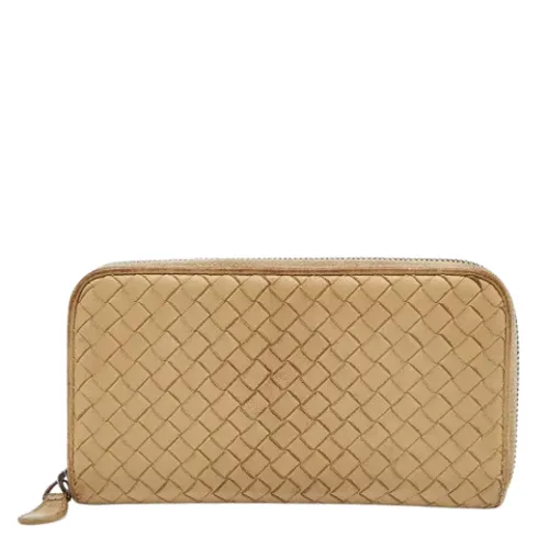Pre-owned Leather wallets - Bottega Veneta Vintage - Modalova