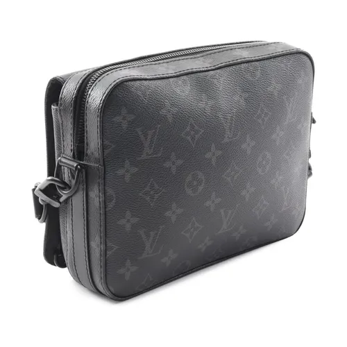 Pre-owned Monogram Eclipse Messenger Bag - Louis Vuitton Vintage - Modalova