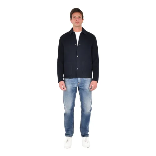 Double Wool Coat - Jacob Cohën - Modalova