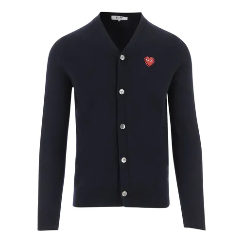 Wool Cardigan - Comme des Garçons Play - Modalova