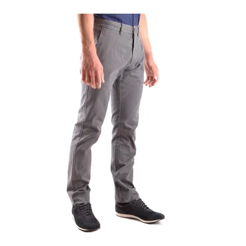 Zip and Button Cotton-Blend Trousers - Stone Island - Modalova