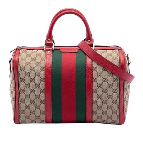 Pre-owned Canvas Handbag - Gucci Vintage - Modalova