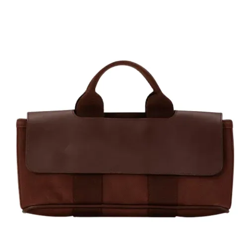 Pre-owned Canvas handbags - Hermès Vintage - Modalova