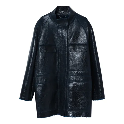 Single-Breasted Coat - Fendi - Modalova