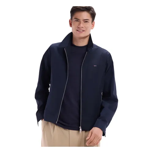Navy blue zip-up blouson - Eden Park - Modalova
