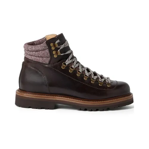 Shoes > Boots > Lace-up Boots - - Brunello Cucinelli - Modalova