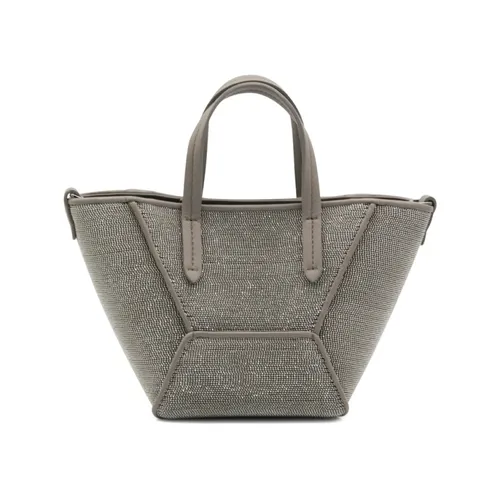 Top-handle Tote Bag - Brunello Cucinelli - Modalova