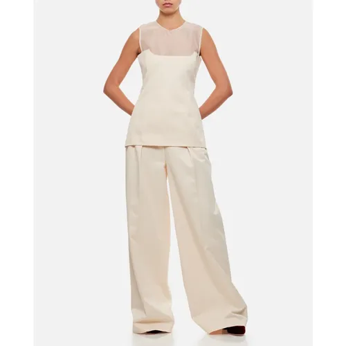 Cotton Blend Top - Khaite - Modalova