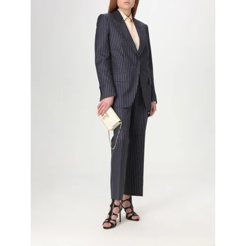 Pinstripe Trousers - Tom Ford - Modalova