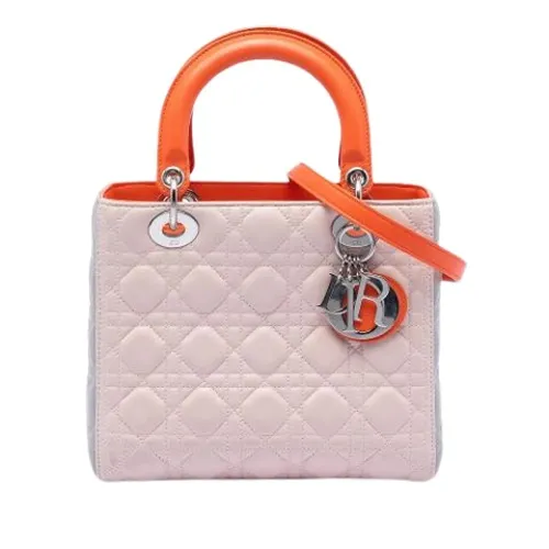 Pre-owned Leather Handbag - Dior Vintage - Modalova