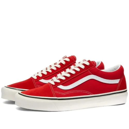 Red Canvas Low Top Sneakers - Vans - Modalova
