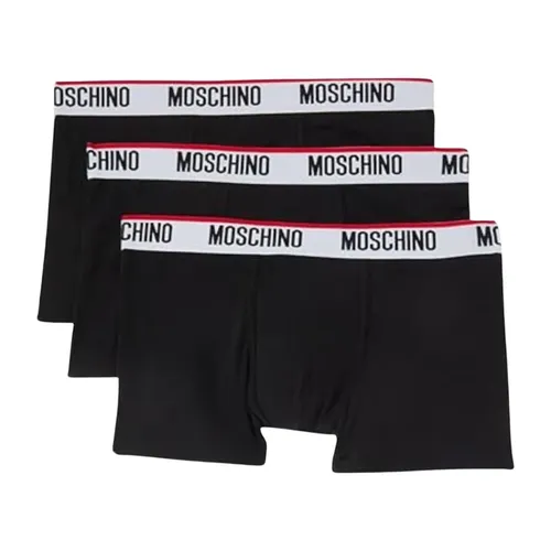 Cotone Stretch Trunk Boxer Pack - Moschino - Modalova