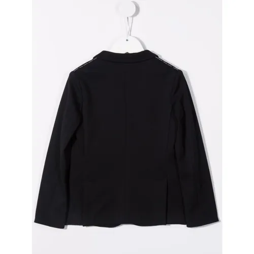 Single-Breasted Blazer - Emporio Armani - Modalova