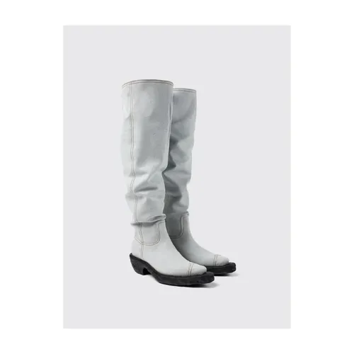 Knee-High Denim Boots - Camper - Modalova