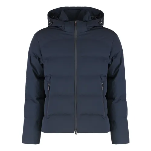 Hooded short down jacket - Paul & Shark - Modalova